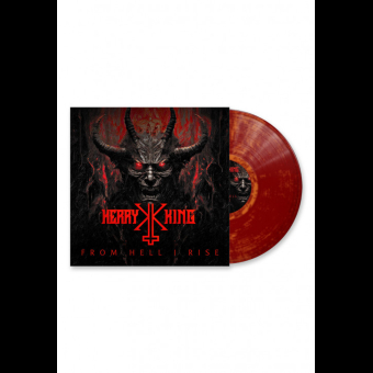 KERRY KING From Hell I Rise LP DARK RED / ORANGE MARBLE [VINYL 12"]